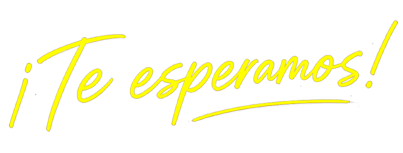 ¡Te esperamos!